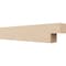 Ekena Millwork 4in. W x 6in. H x 32in. L Chapel Hill Woodgrain TimberThane Rafter Tail, Primed Tan RFTUR04X06X32CHPRCPR - alternate 1